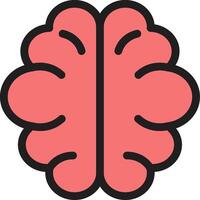 Brain Colorful Icon vector
