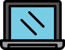 Laptop Colorful Icon vector