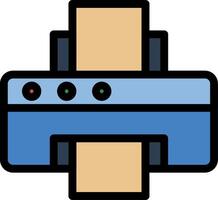 Printer Colorful Icon vector