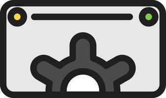 Website Colorful Icon vector