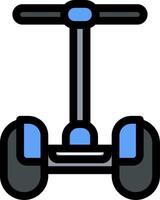Segway Colorful Icon vector