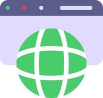 Global Communication Colorful Icon vector