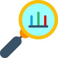 Analysis Colorful Icon vector