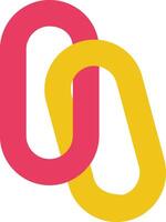 Link Building Colorful Icon vector