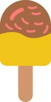 Ice Lolly Colorful Icon vector