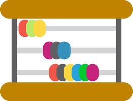 Abacus Colorful Icon vector