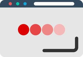 Loading Colorful Icon vector