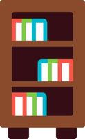 Library Colorful Icon vector