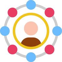 Affiliaed Marketing Colorful Icon vector
