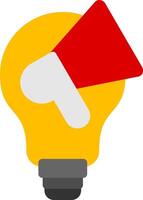 Idea Colorful Icon vector