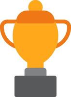 Trophy Colorful Icon vector