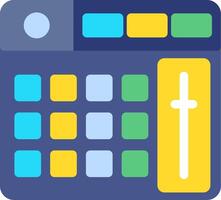 Launchpad Colorful Icon vector