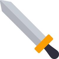 Sword Colorful Icon vector