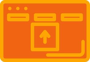 Drag And Drop Colorful Icon vector