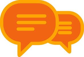 Chat Colorful Icon vector