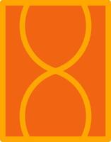 Hourglass Colorful Icon vector