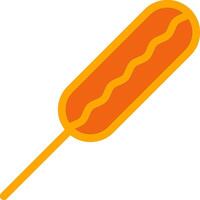 Kebab Colorful Icon vector