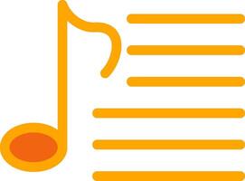 Playlist Colorful Icon vector