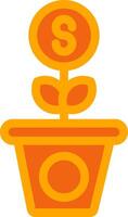 Growth Colorful Icon vector