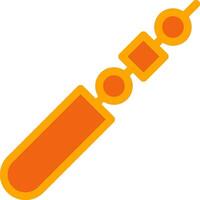 Skewer Colorful Icon vector