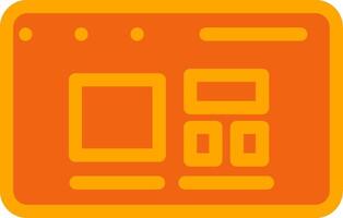 Responsive Design Colorful Icon vector