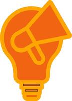 Idea Colorful Icon vector