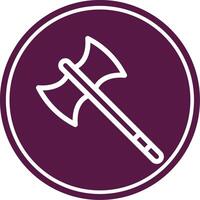 Axe Colorful Icon vector