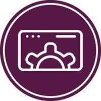 Web Optimization Colorful Icon vector
