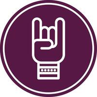 Hand Colorful Icon vector