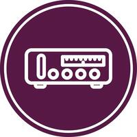 Amplifier Colorful Icon vector