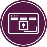 Drag And Drop Colorful Icon vector
