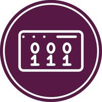 Web Coding Colorful Icon vector