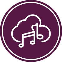 Cloud Colorful Icon vector