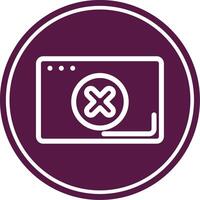 Error Colorful Icon vector
