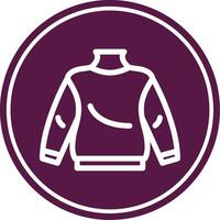 Crewneck Colorful Icon vector