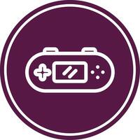 Game Console Colorful Icon vector