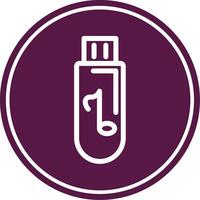 Usb Colorful Icon vector
