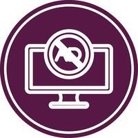 Ad Blocker Colorful Icon vector
