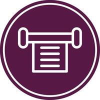 Scroll Colorful Icon vector