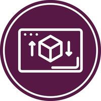 3d Colorful Icon vector