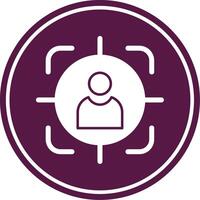 Target Audience Colorful Icon vector