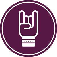 Hand Colorful Icon vector