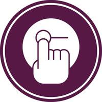 Touch Screen Colorful Icon vector