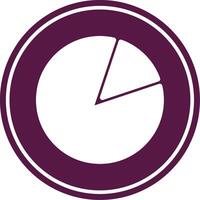 Pie Chart Colorful Icon vector