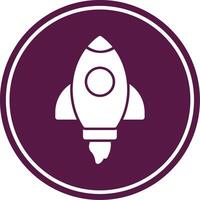 Rocket Colorful Icon vector