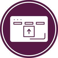 Drag And Drop Colorful Icon vector
