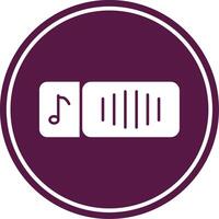 Ticket Colorful Icon vector