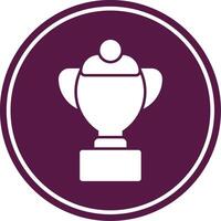 Trophy Colorful Icon vector