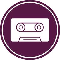 Music Tape Colorful Icon vector