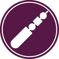 Skewer Colorful Icon vector